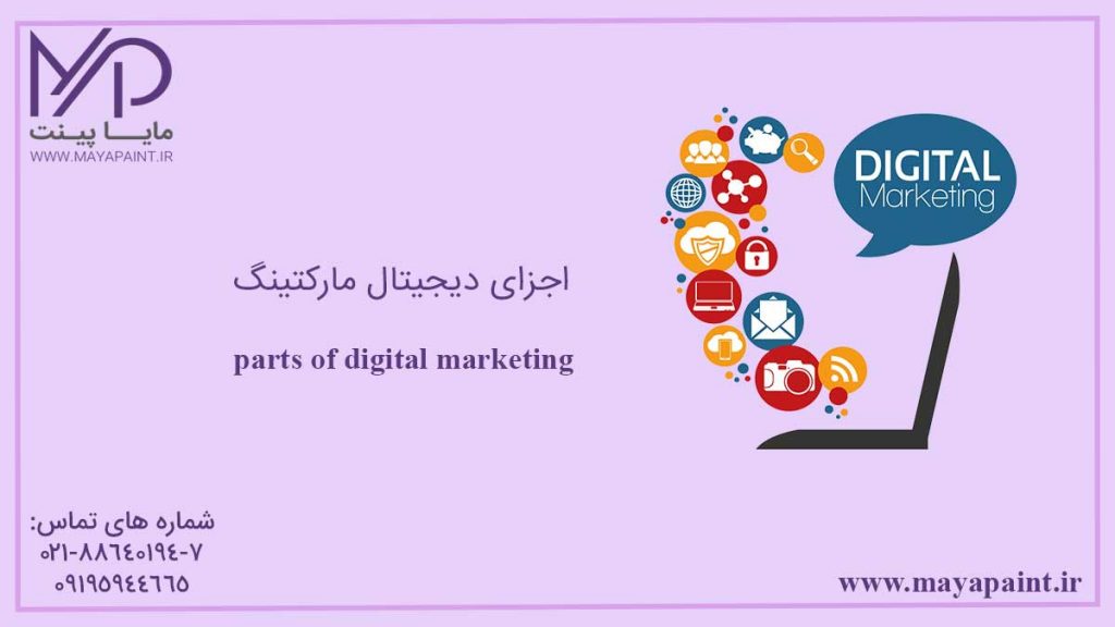 اجزای دیجیتال مارکتینگ