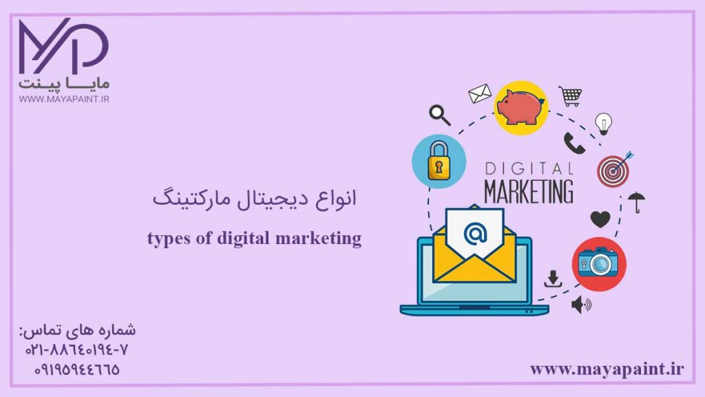 انواع دیجیتال مارکتینگ